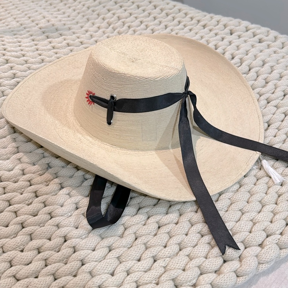 Mexican palm hat or sombrero